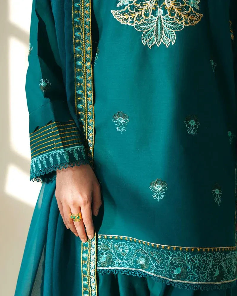 AIMA LAWN 3PC - Stylosefashion