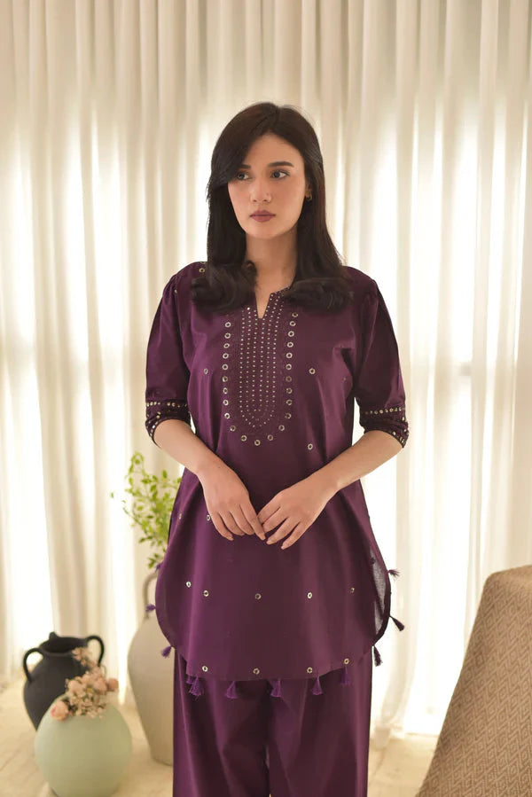 Purple aura 3p β Piece Suit stylosefashion Purple aura 3p β Piece Suit