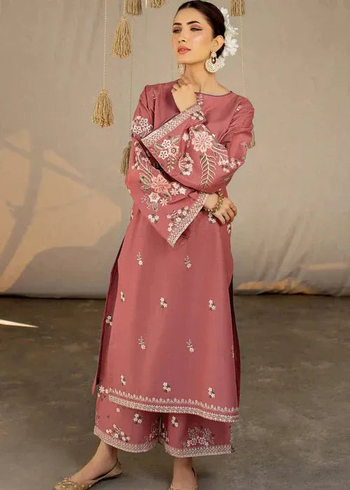 Fabeha Embroidered - 2 pieces - Stylosefashion