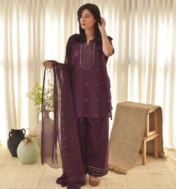 Purple aura 3p – Piece Suit stylosefashion Purple aura 3p – Piece Suit