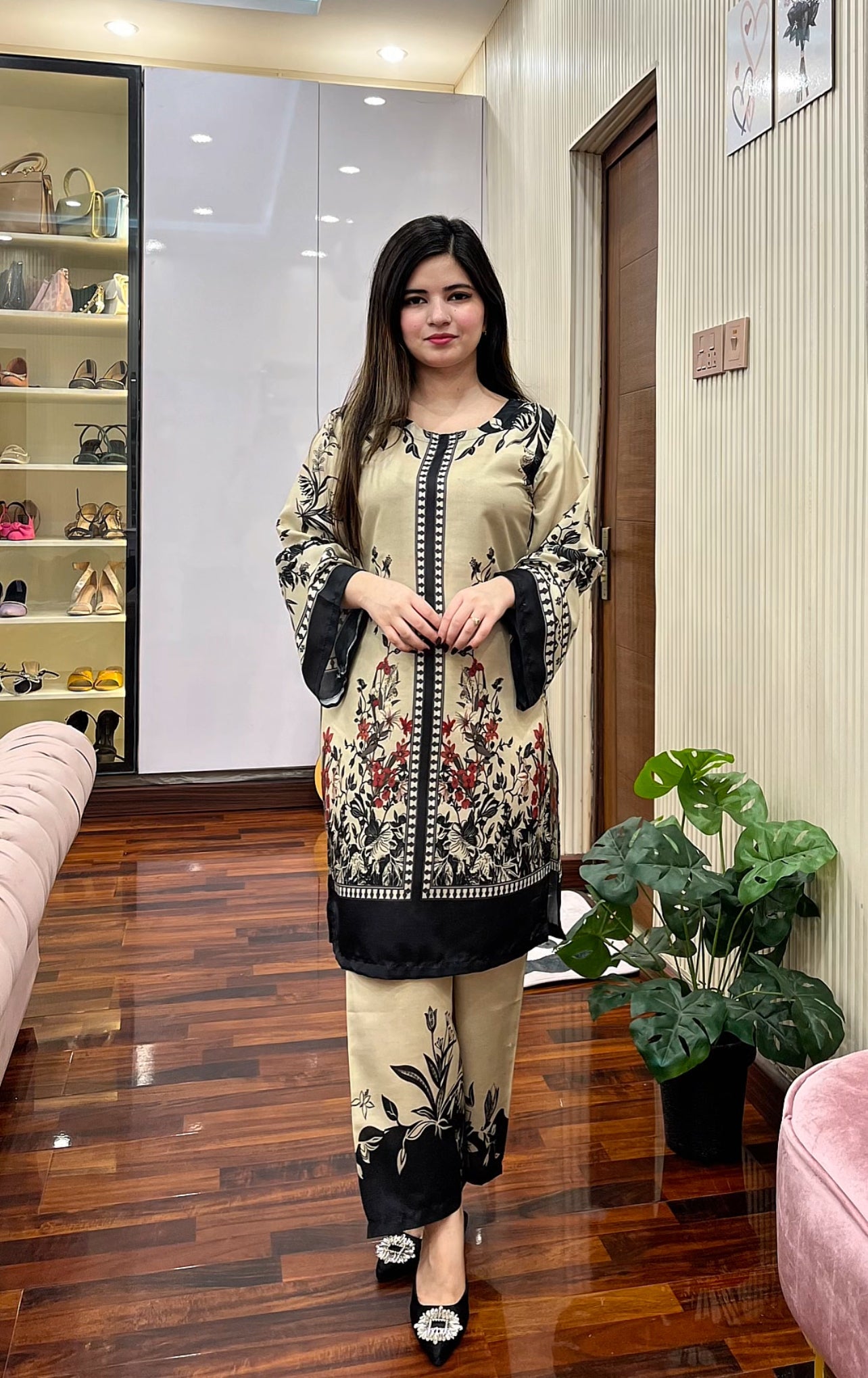 Shamsa – 2Piece Suit - Stylosefashion